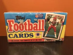 1989 Topps Football Factory Sealed Complete Set 396 Cards