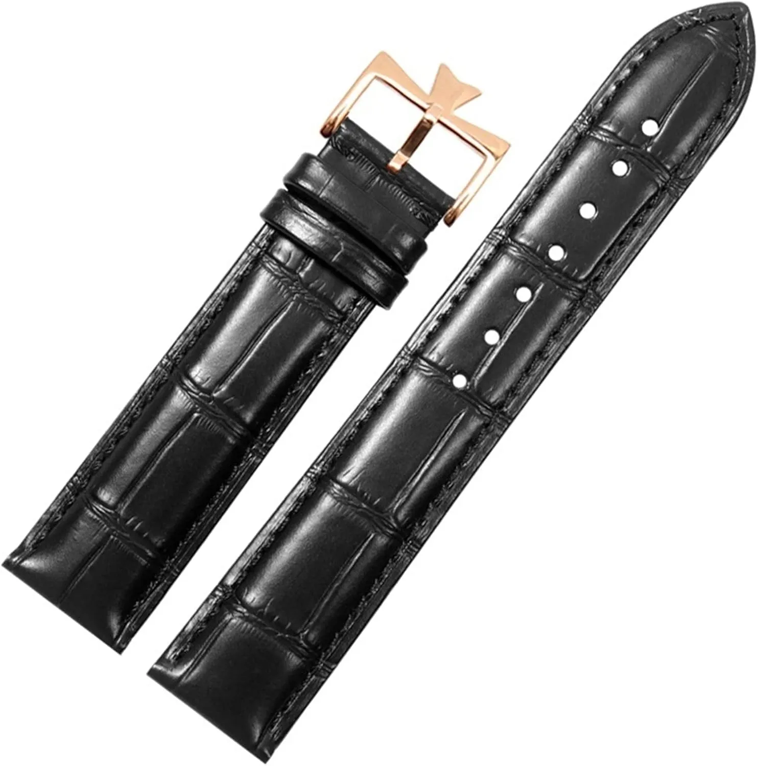 19mm 20mm 21mm 22mm Genuine Leather Watch Band Replacement For Vacheron Constantin Patrimony VC Black Blue Brown Cowhide Strap