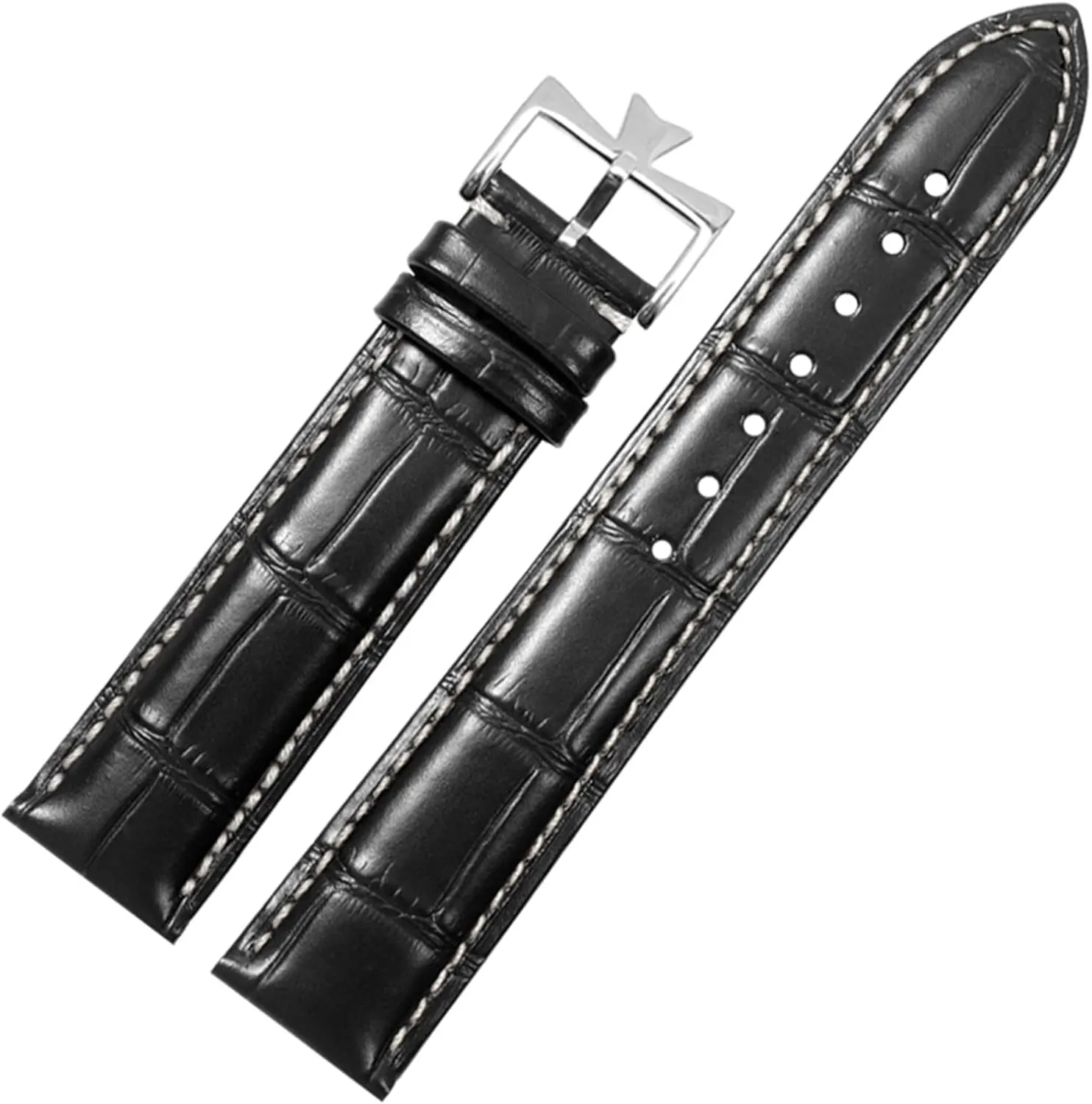 19mm 20mm 21mm 22mm Genuine Leather Watch Band Replacement For Vacheron Constantin Patrimony VC Black Blue Brown Cowhide Strap