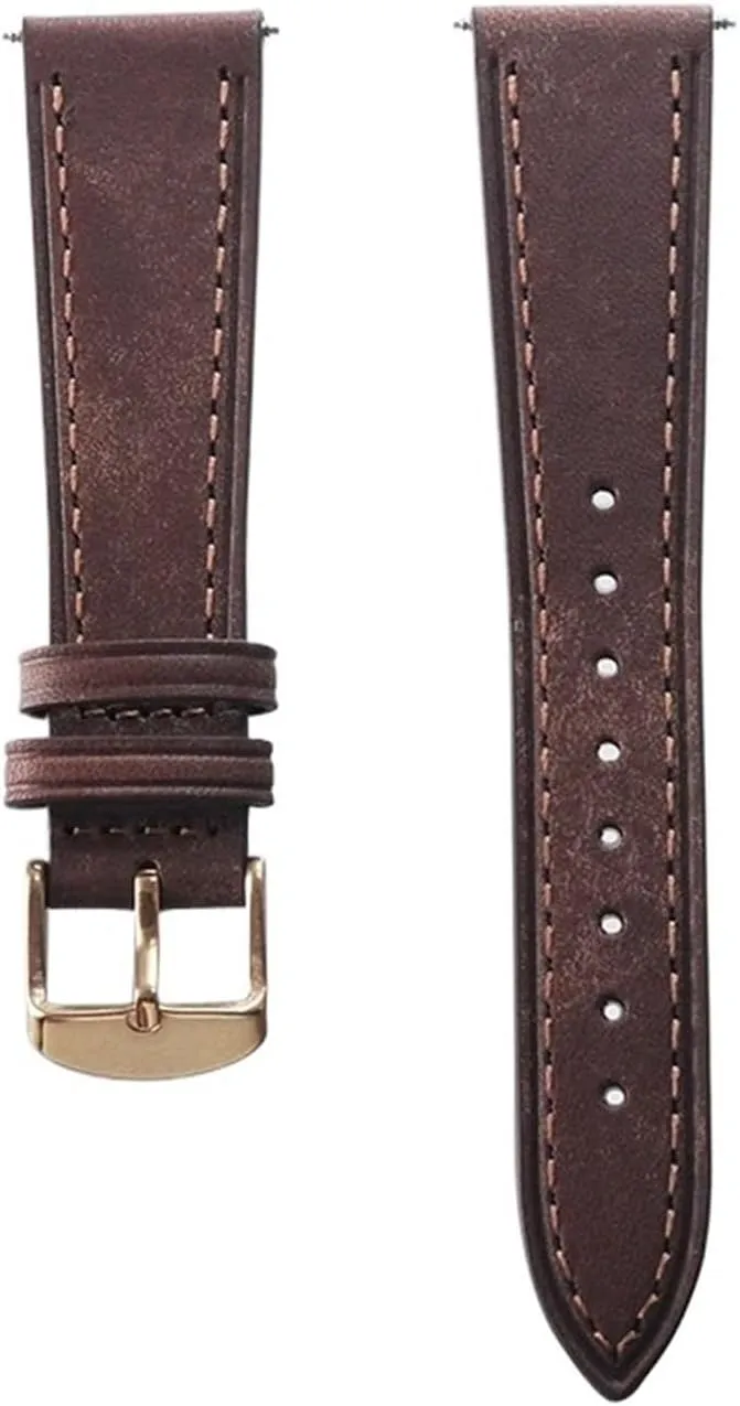 20 MM 20/18 Strap Craft Handmade Vintage Leather Watch Strap Band