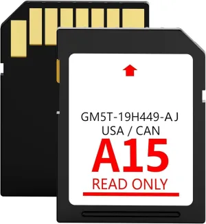 2025 Updated Ford Sync Navigation SD Card A15 (2024 Latest Map) - Compatible with Ford F150/F250/F350/F450/F550/Ranger, GM5T 19H449 AJ