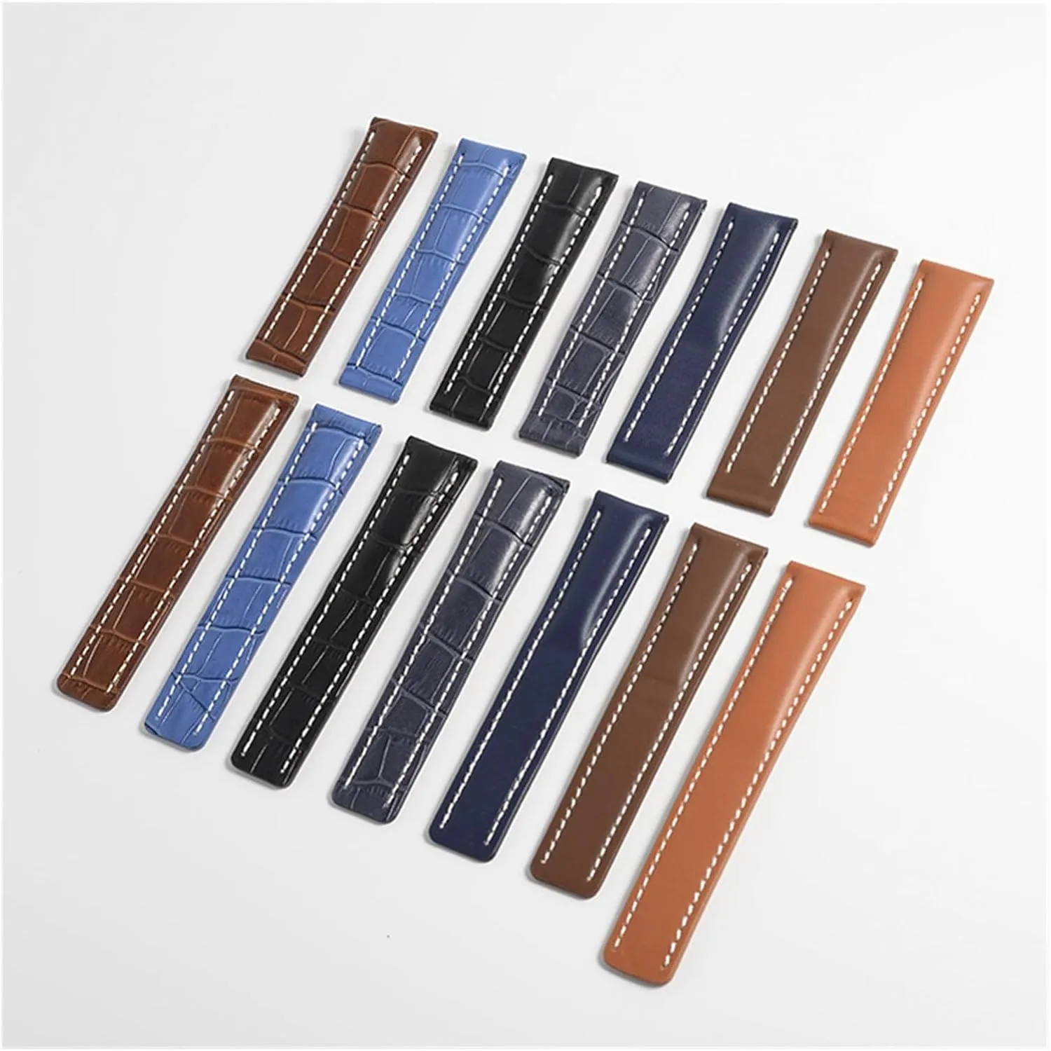 20mm 22mm 24mm Genuine Leather Watch Band Strap Tools