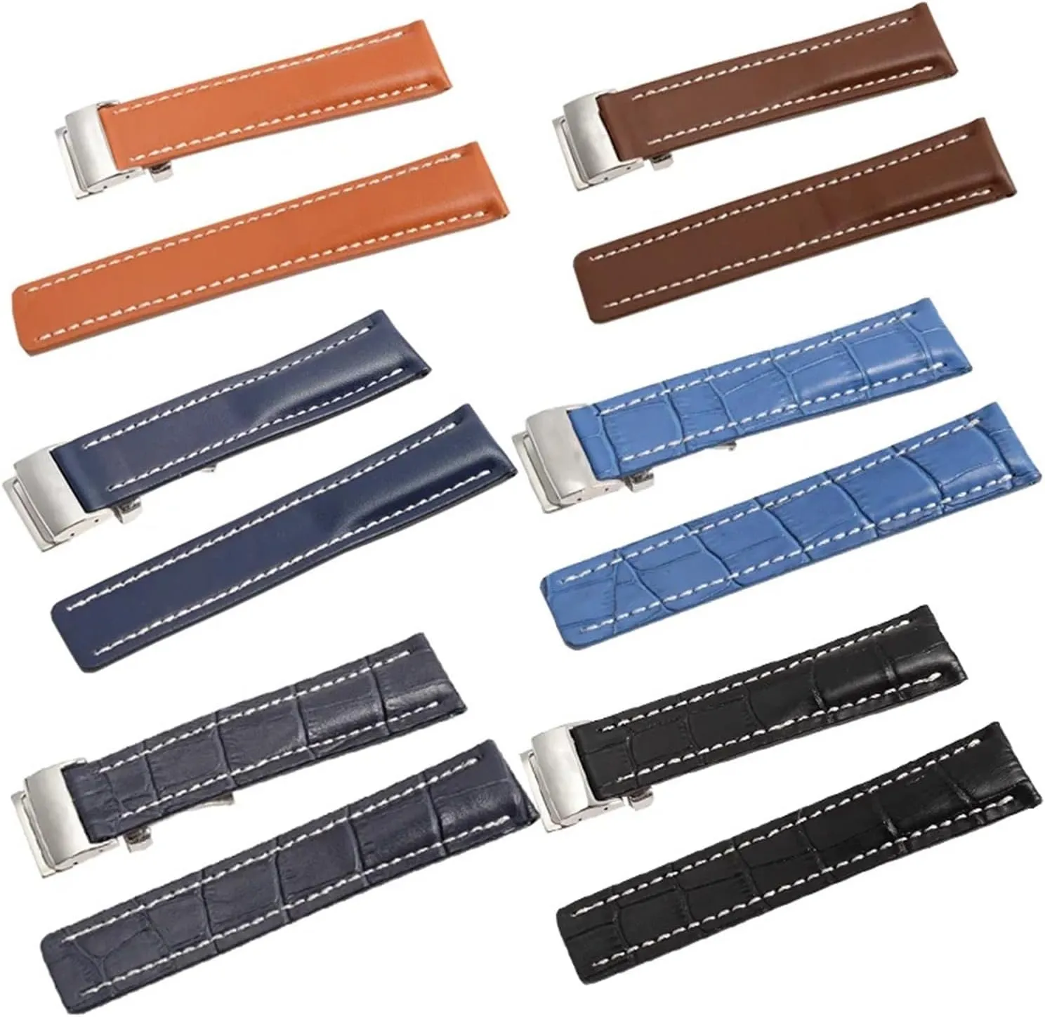20mm 22mm 24mm Genuine Leather Watch Band Strap Tools