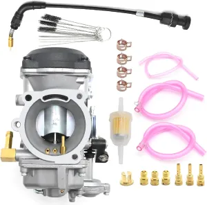 27031-95 Carburetor Kit, Replacement for Harley Davidson Softail Sportster Dyna FXR FXD Touring 1988-2017, Replaces 27035-92A 27038-92 27206-93 27207-93A