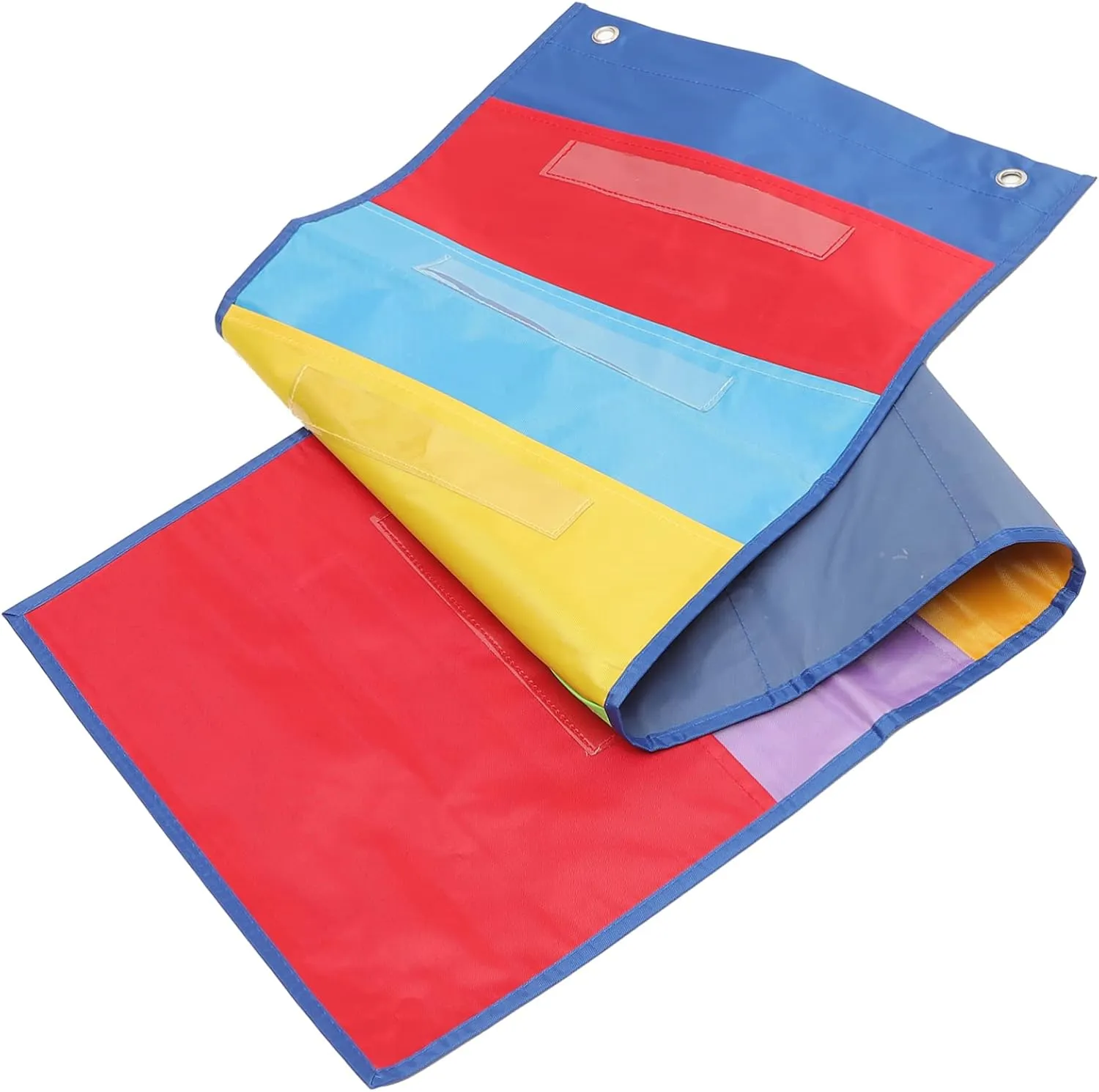 3 Sets Sturdy Wall Mount File Organizer 8-Pocket Hanging File Organizer for Home Office