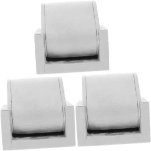 3pcs Wrist Watch Display Stand Elegant Design Durable Watch Organizer for Home for Bedroom Nightstand Bathroom Vanity Desk Storage for Men and Women
