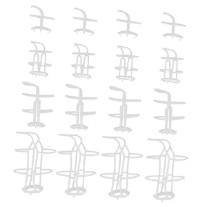 40pcs Infusion Bottle Hanging Net Drip Stand Vial Holder Mesh Bag for Bottles Saline Nets Portable Plastic Hospital Clinic Medical Use