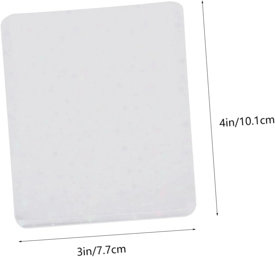 50pcs Holographic Photo Cards Sleeves Card Protectors for Storage Lightweight and Portable and Collectibles