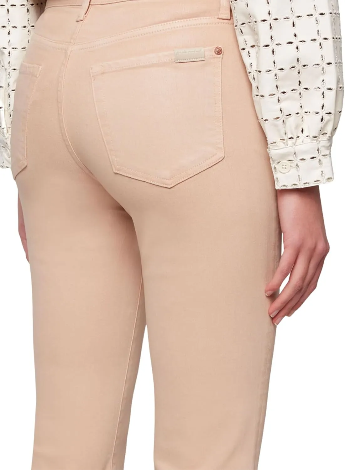 7 For All Mankind Women's High-Waisted Slim Kick Flare Pants