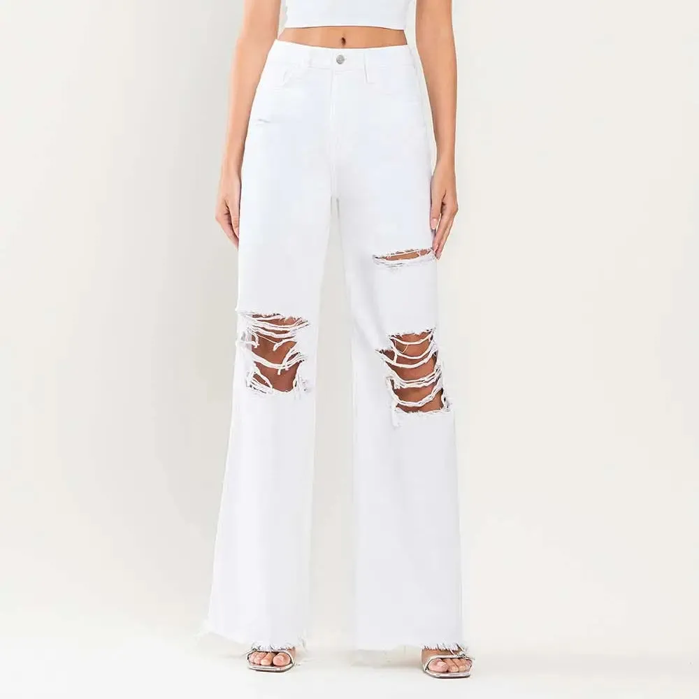 90's Vintage Super High Rise Loose Jeans