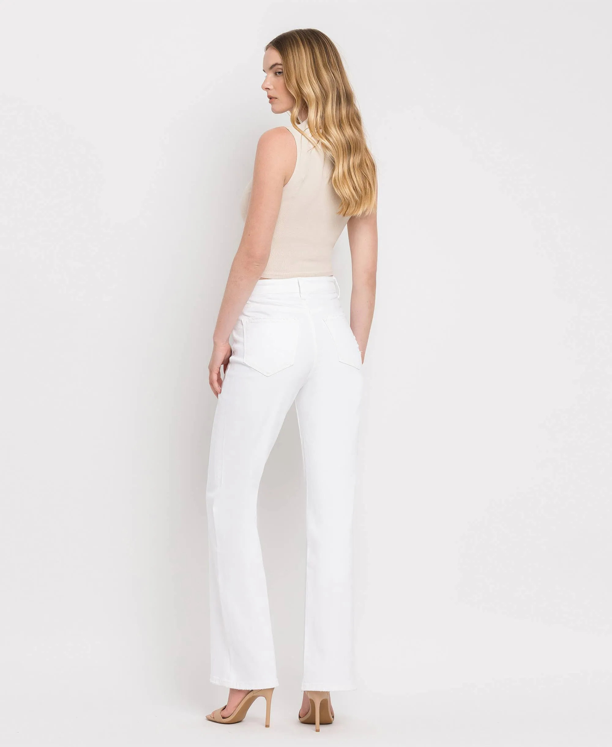 90'S VINTAGE TUMMY CONTROL SUPER HIGH RISE FLARE