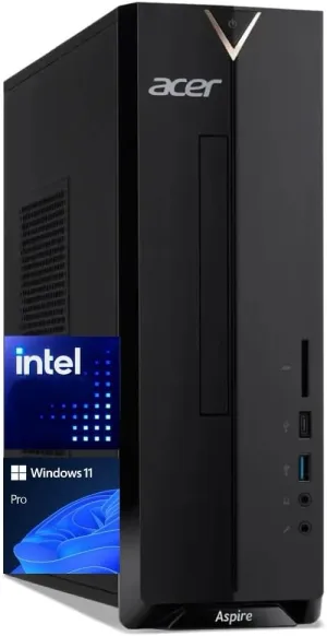 acer Aspire Desktop | 16GB DDR4 RAM | 1TB PCle SSD | TWS | RJ45 | Card Reader | HDMI | Type-C | Intel Celeron Processor | Windows 11 Pro
