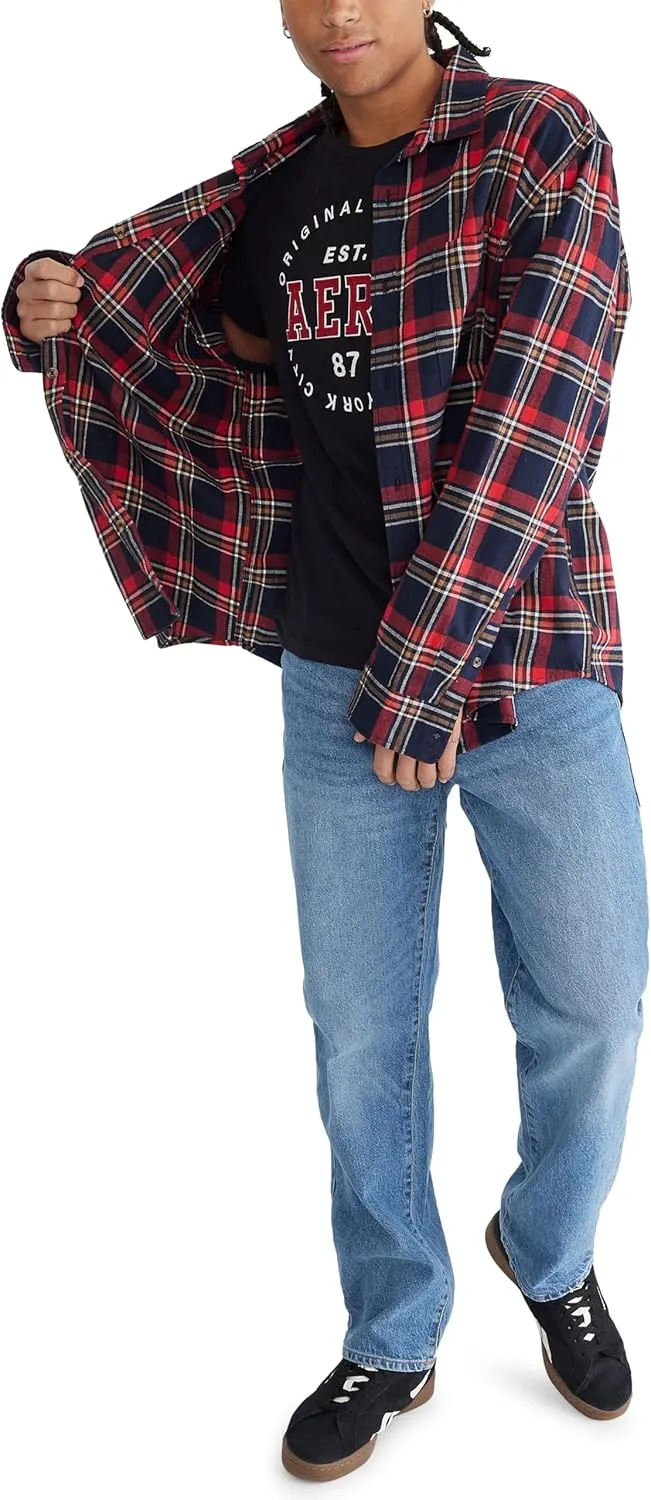 AEROPOSTALE Men's Loose Straight Jean