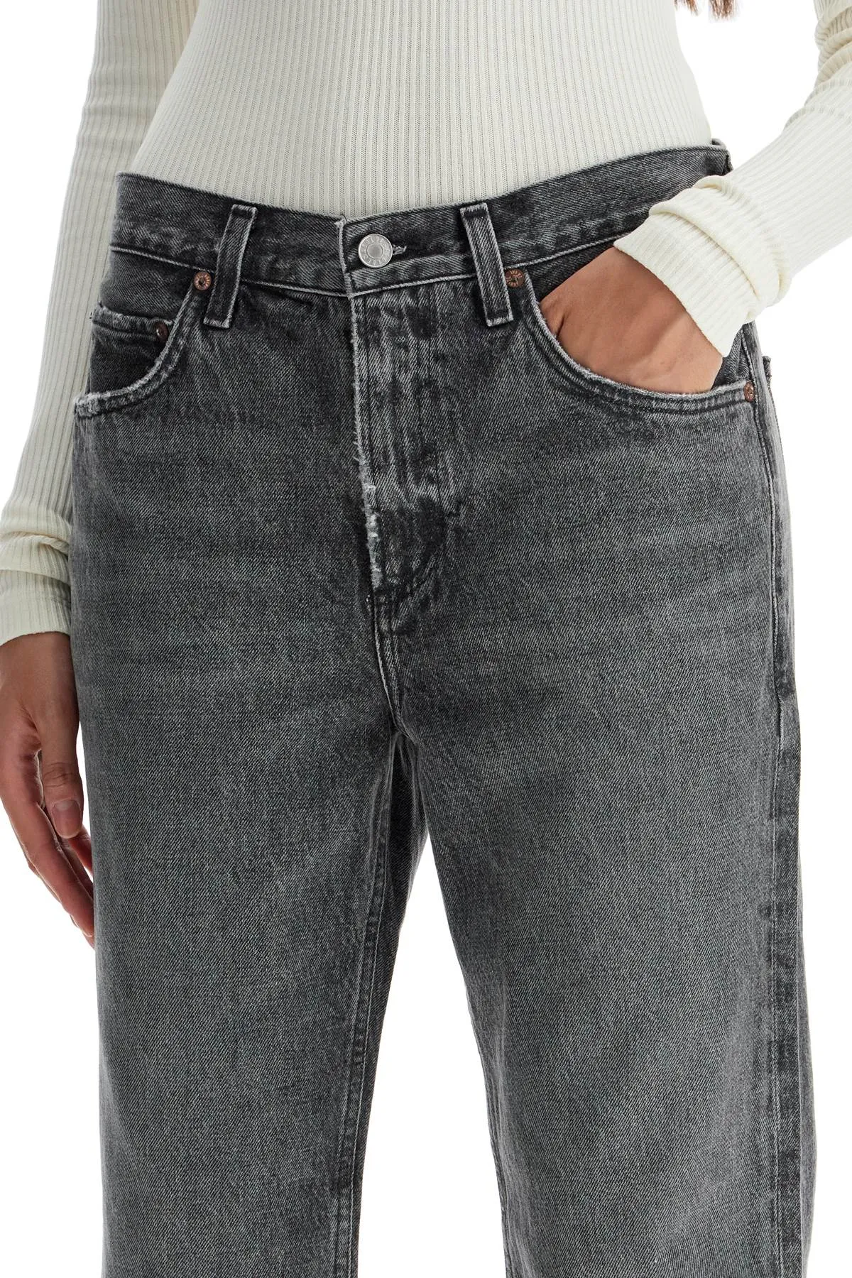 Agolde Valen Vintage-Effect Jeans