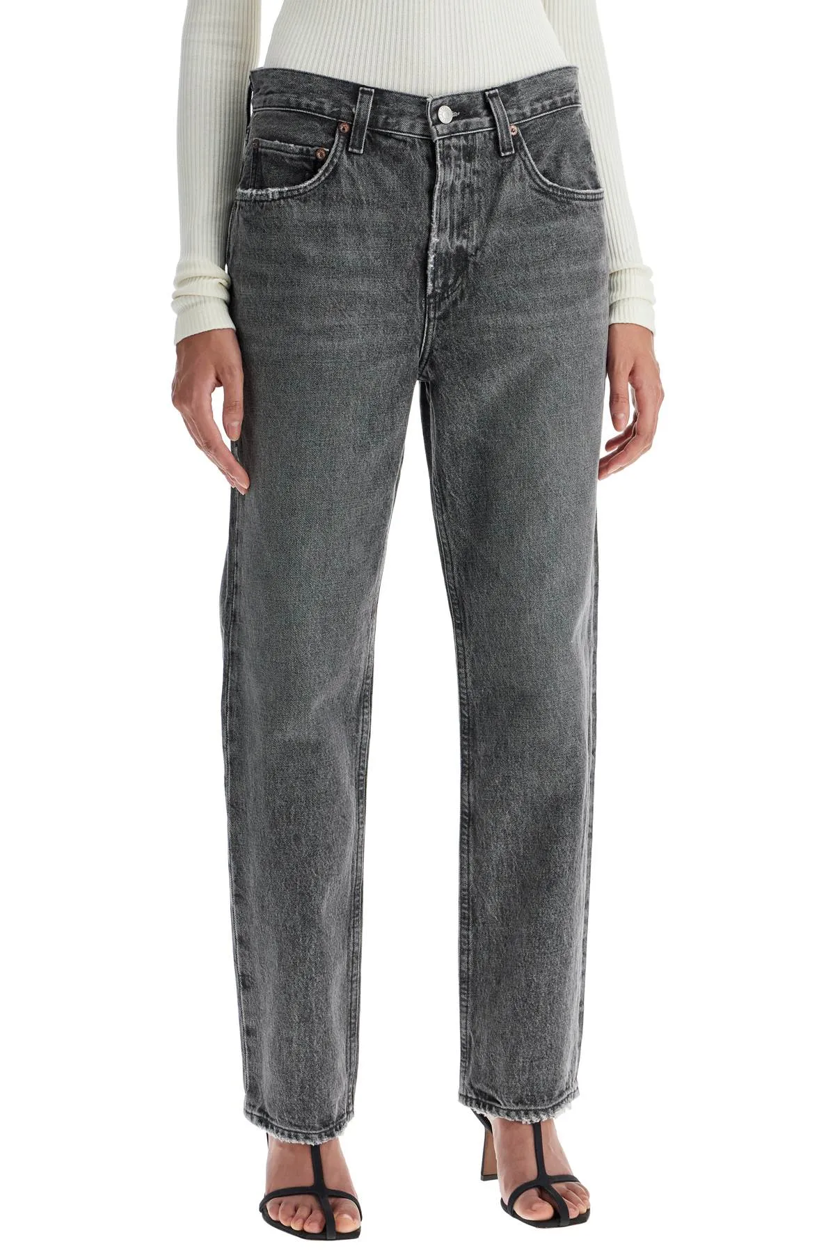 Agolde Valen Vintage-Effect Jeans