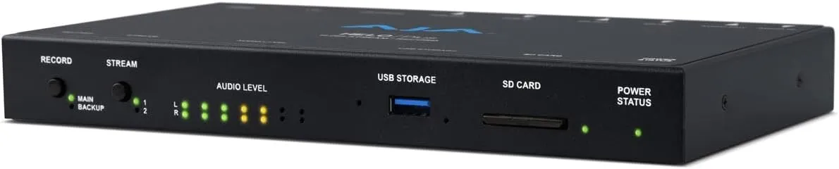 Aja HELO Plus Advanced H.264 Streaming and Recording Device with 3G-SDI and HDMI