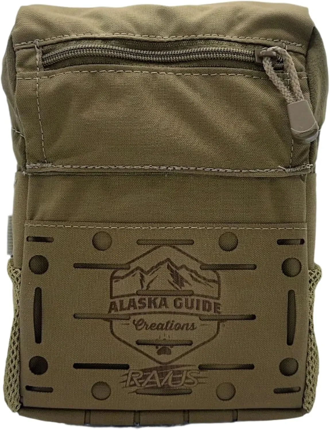 Alaska Guide Creations Ravus Flex Binopack Bino Harness Coyote Brown
