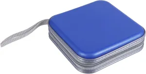 Alipis Capacity Portable Zipper DVD Storage Pouch CD Disc Holder for Protection Against Damp and Scratches for Travel Home Car Use