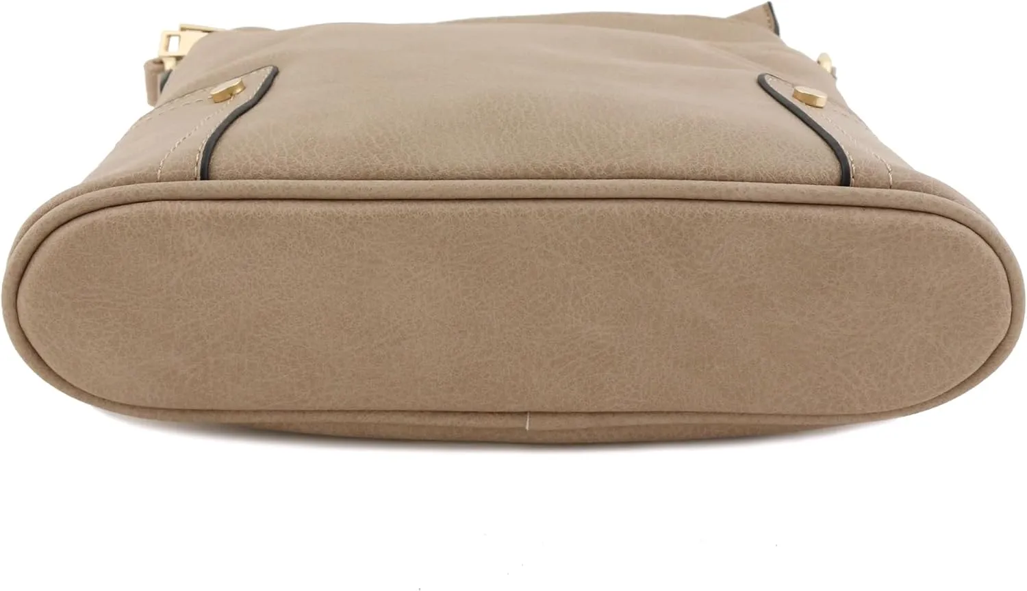 ALYSSA Triple Zip Pocket Large Crossbody Bag