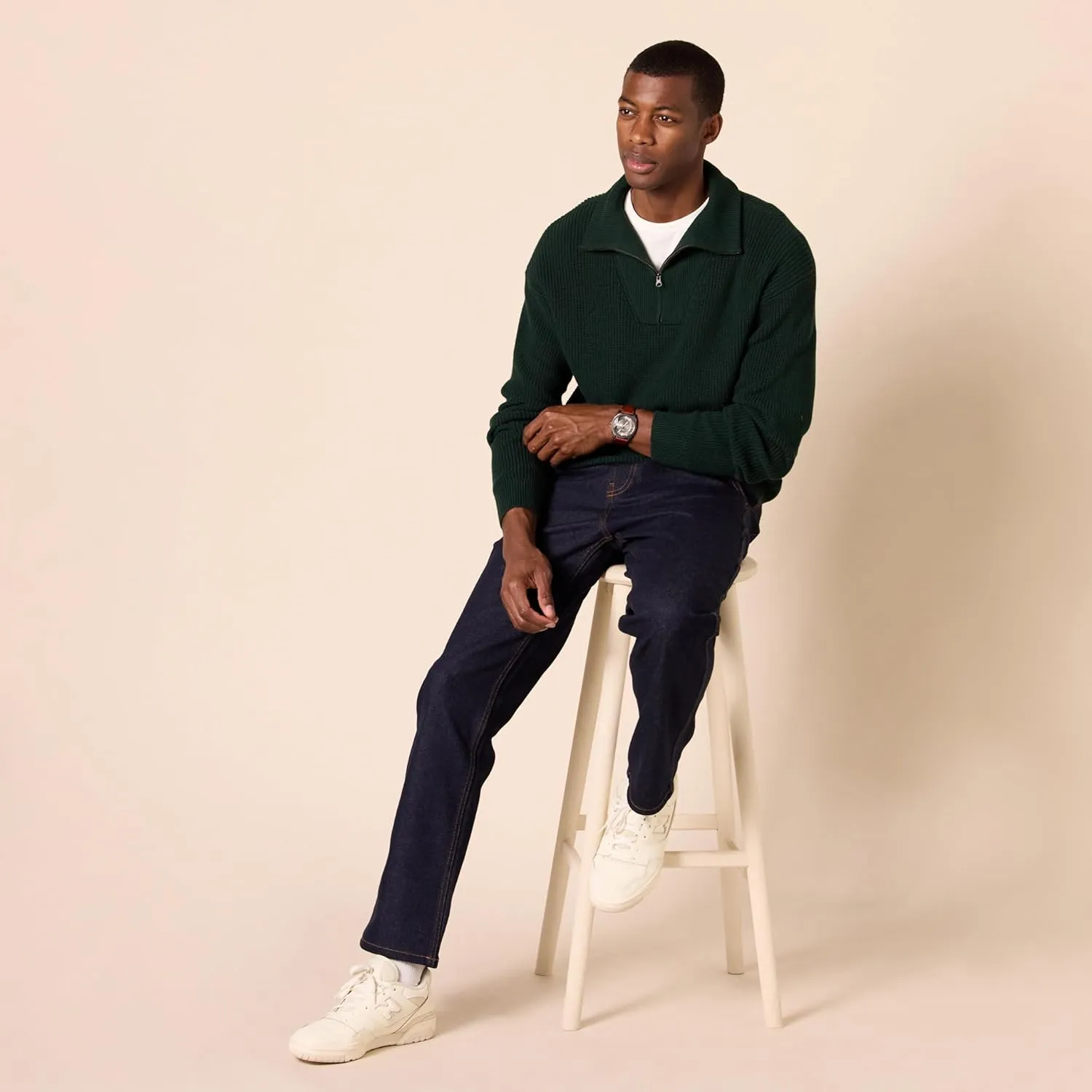 Amazon Essentials Men's Relaxed-Fit Workwear Carpenter Jean