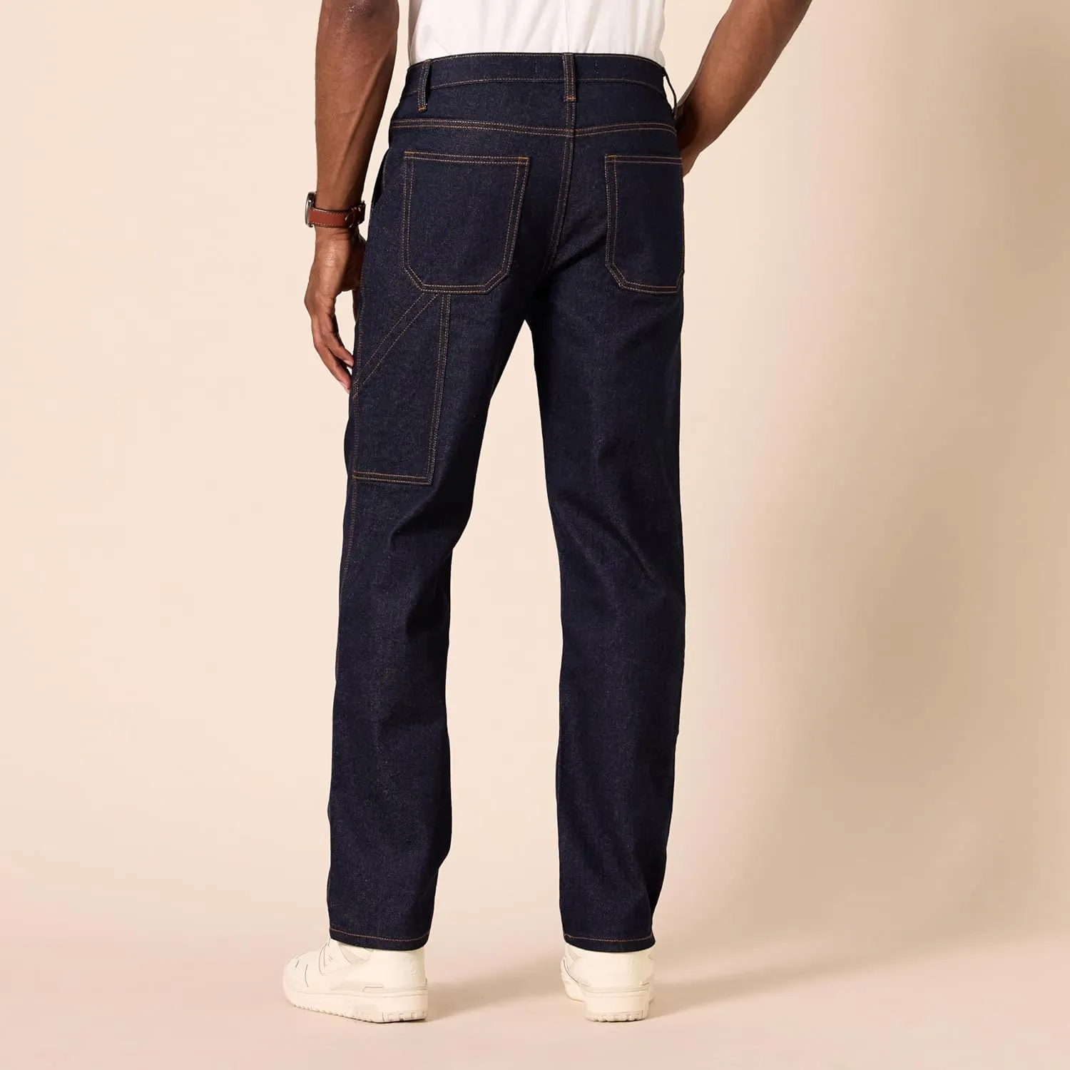 Amazon Essentials Men's Relaxed-Fit Workwear Carpenter Jean