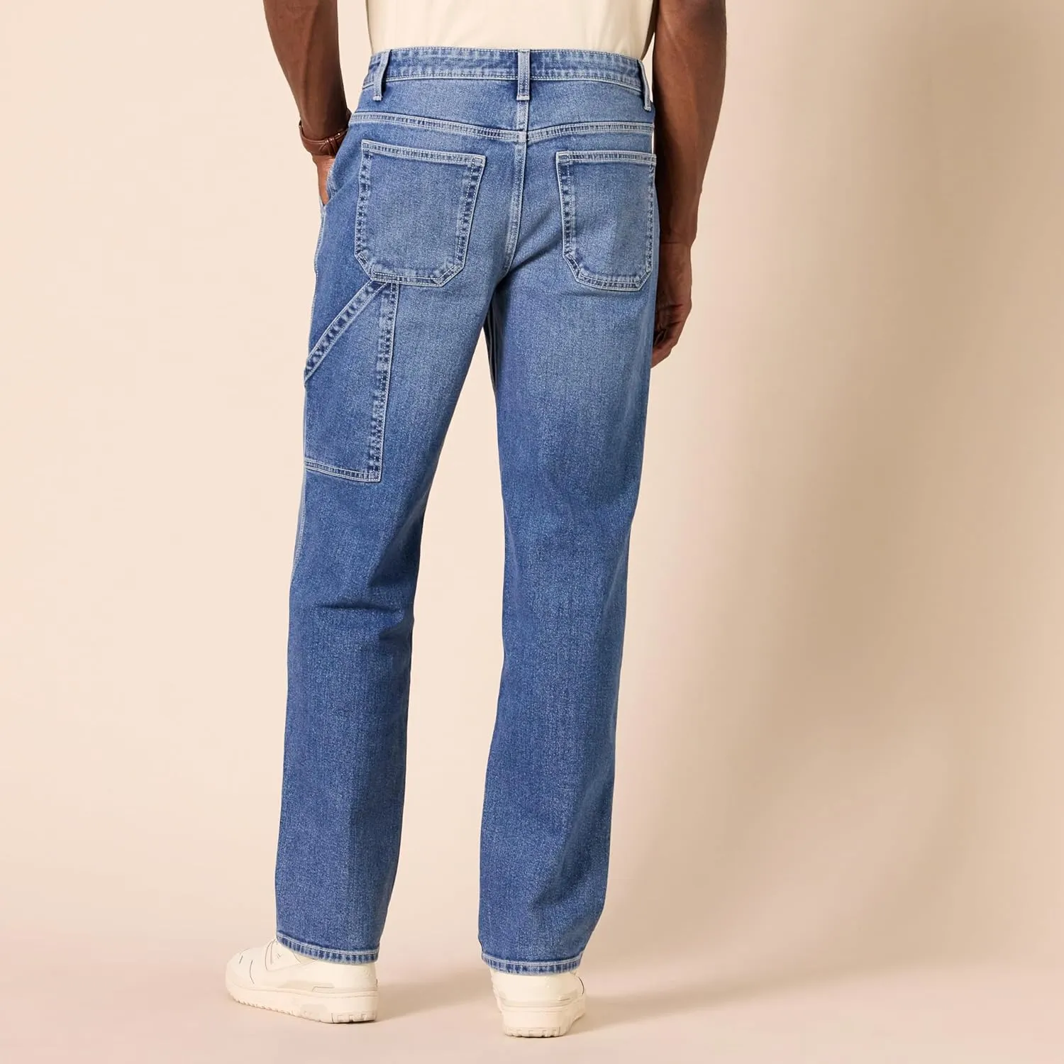 Amazon Essentials Men's Relaxed-Fit Workwear Carpenter Jean