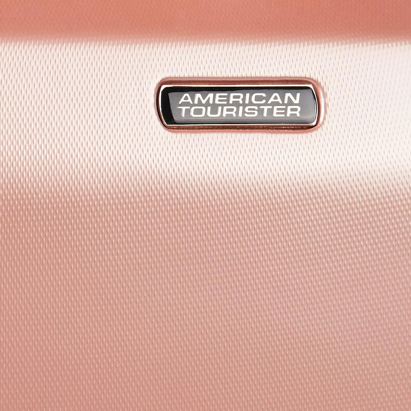 American Tourister Moonlight Hardside Expandable Luggage with Spinner Wheels, Rose Gold, 2-Piece Set (21/24)