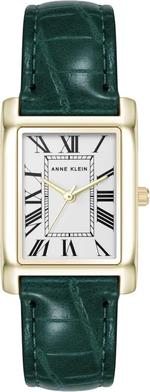 Anne Klein Women's Croco-Grain Strap Watch