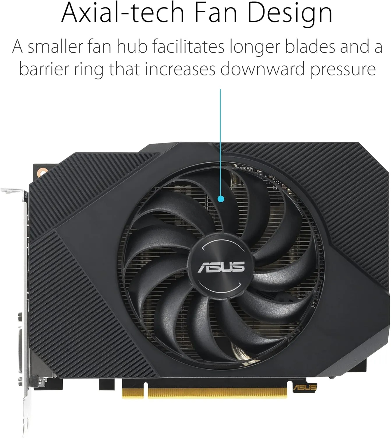 ASUS Phoenix GeForce RTX™ 3050 V2 Graphics Card (PCIe 4.0, 8GB GDDR6, HDMI 2.1, DisplayPort 1.4a)