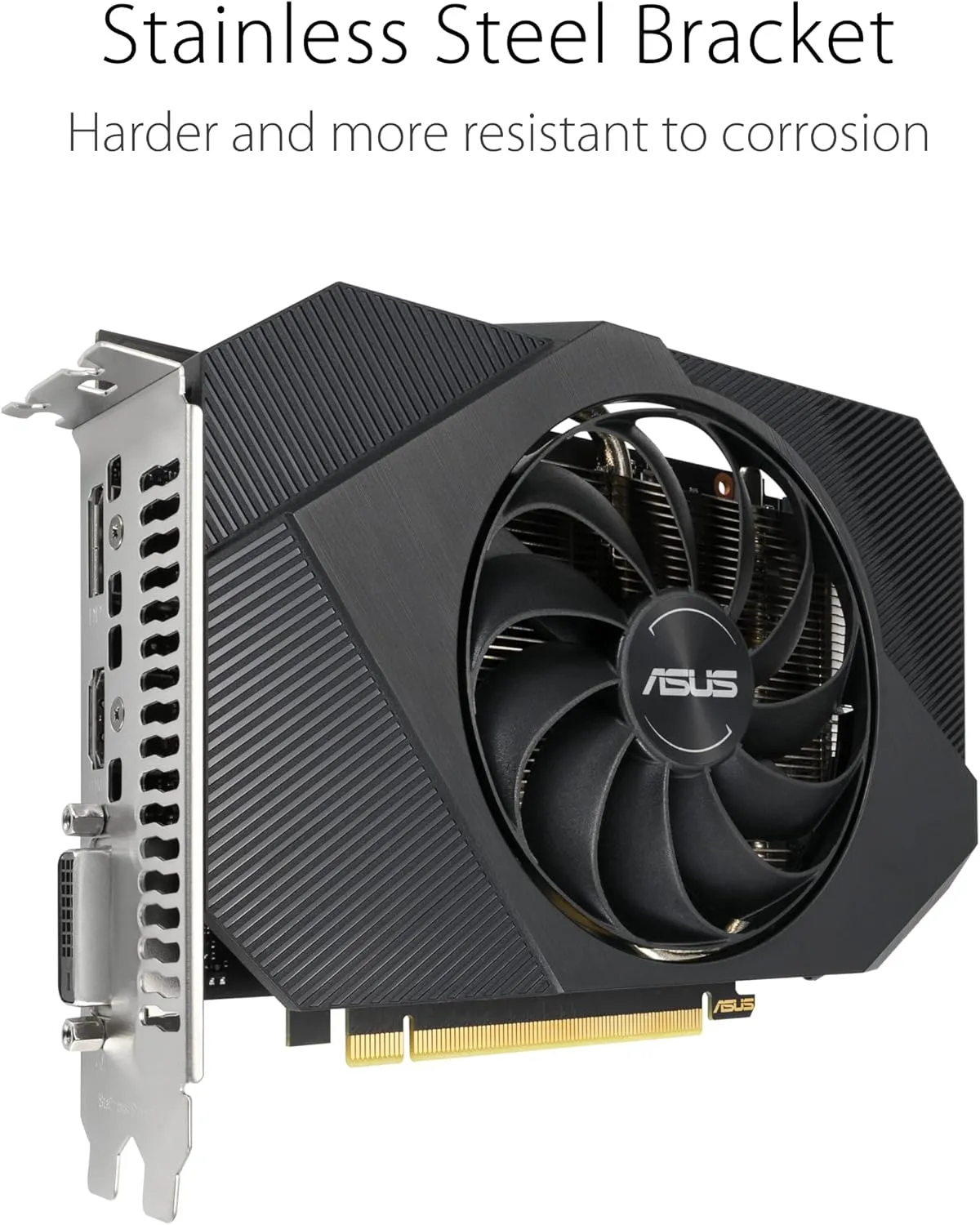 ASUS Phoenix GeForce RTX™ 3050 V2 Graphics Card (PCIe 4.0, 8GB GDDR6, HDMI 2.1, DisplayPort 1.4a)