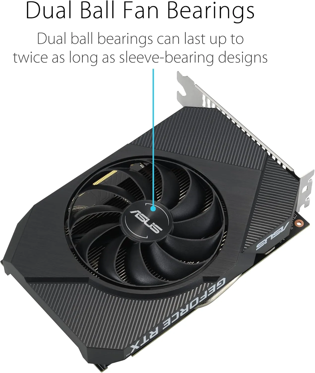 ASUS Phoenix GeForce RTX™ 3050 V2 Graphics Card (PCIe 4.0, 8GB GDDR6, HDMI 2.1, DisplayPort 1.4a)