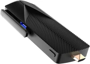 AZULLE Access4 Pro Zoom Mini PC Stick 4GB/64GB – Business & Home Video Powerful Portable Computer with Ethernet Port- Gemini Lake J4125 Processor