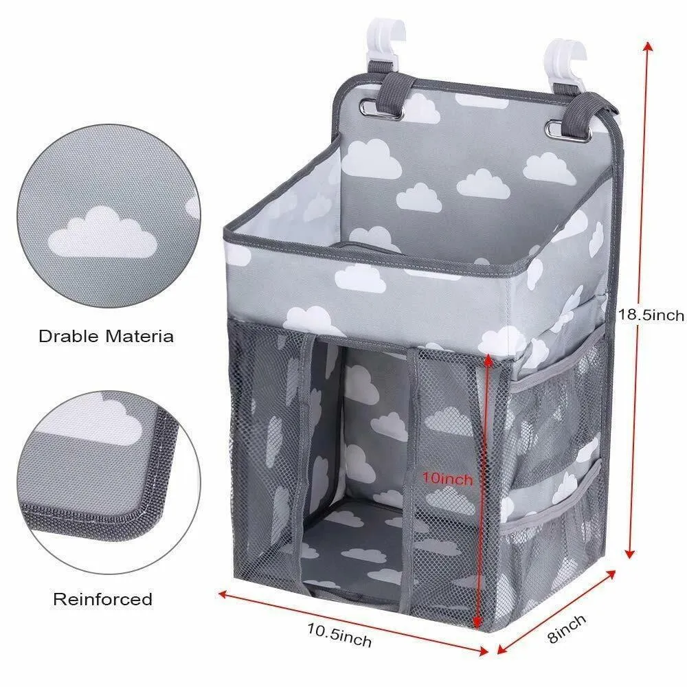 Baby Hanging Storage Caddy Crib Organizer