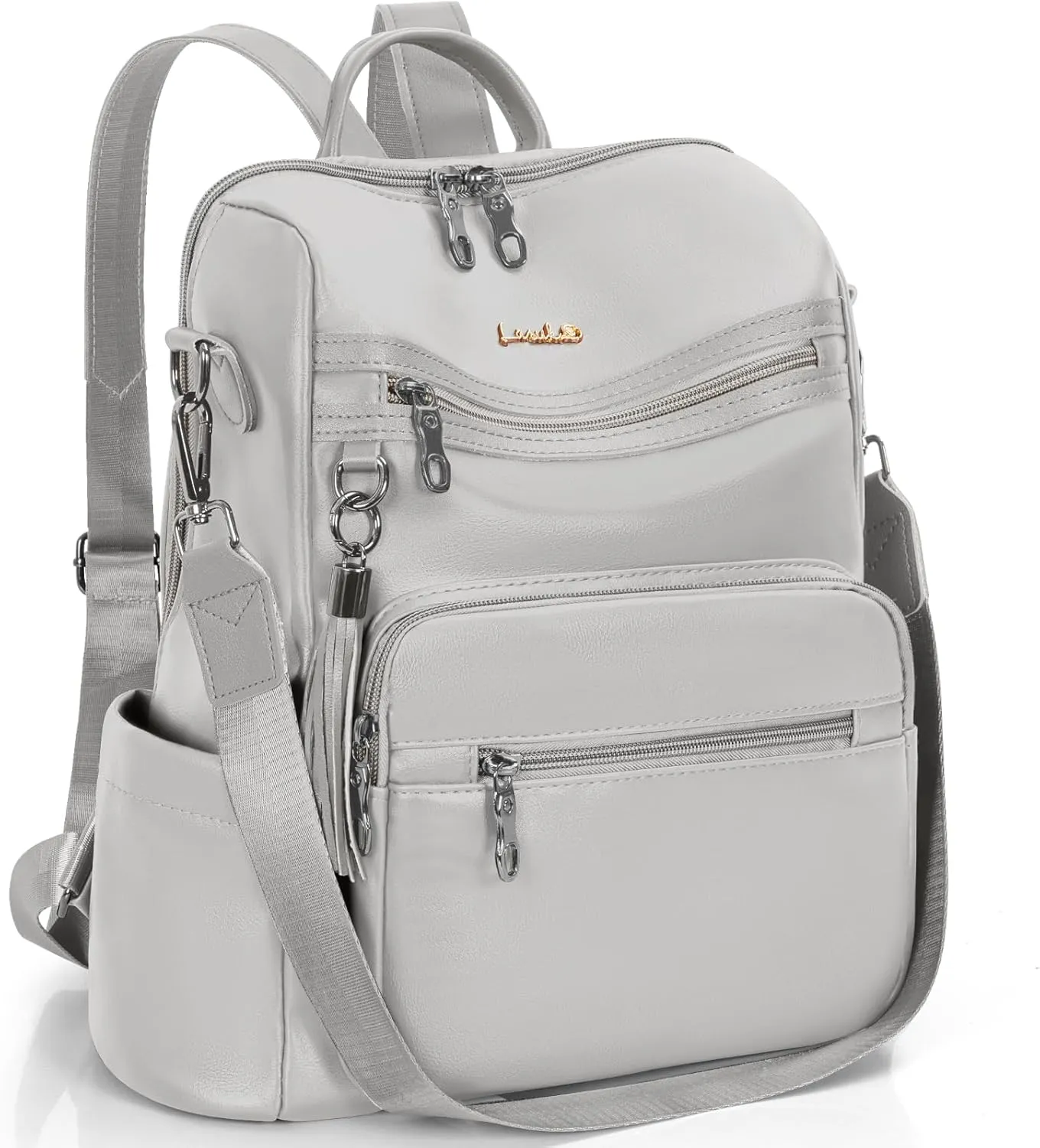 Backpack Purse for Women Travel Convertible Shoulder Tassel Bag Ladies Work Travel Handbags