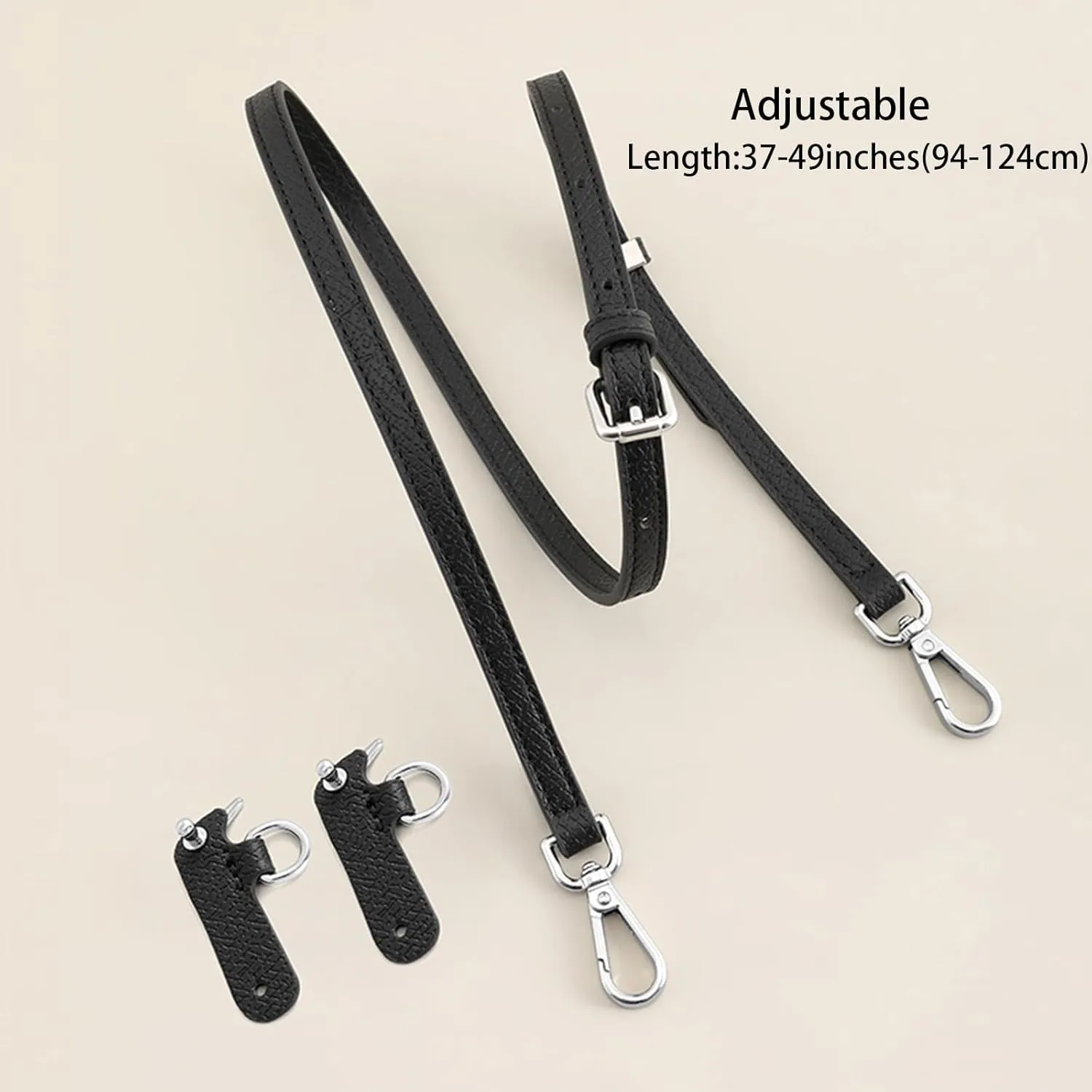 Bag Leather Strap Replacement Crossbody Shoulder Straps for Longchamp Le Pliage Mini Pouch