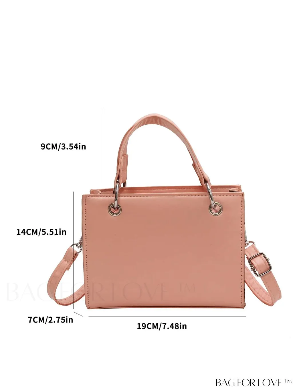 BagForLove - Minimalist Chic Tote: Solid Color & Timeless Style