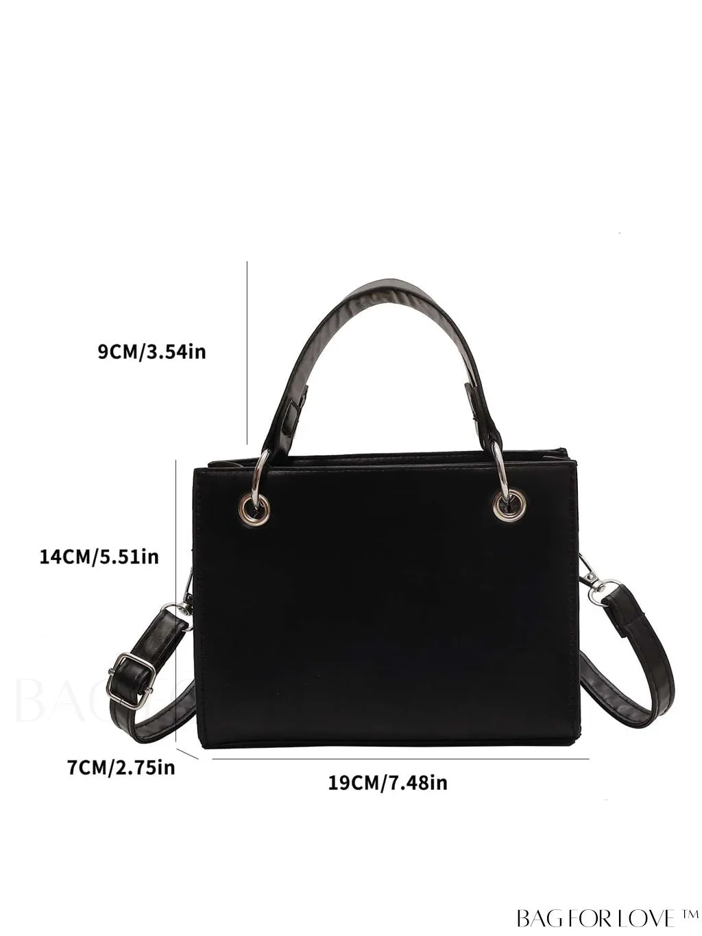 BagForLove - Minimalist Chic Tote: Solid Color & Timeless Style