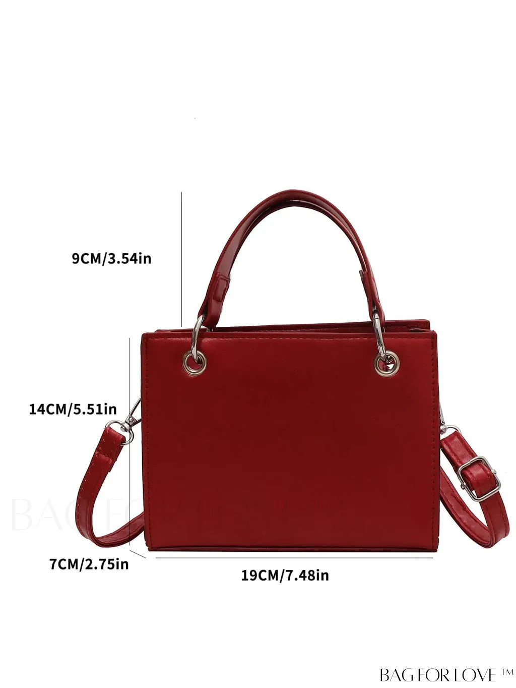 BagForLove - Minimalist Chic Tote: Solid Color & Timeless Style