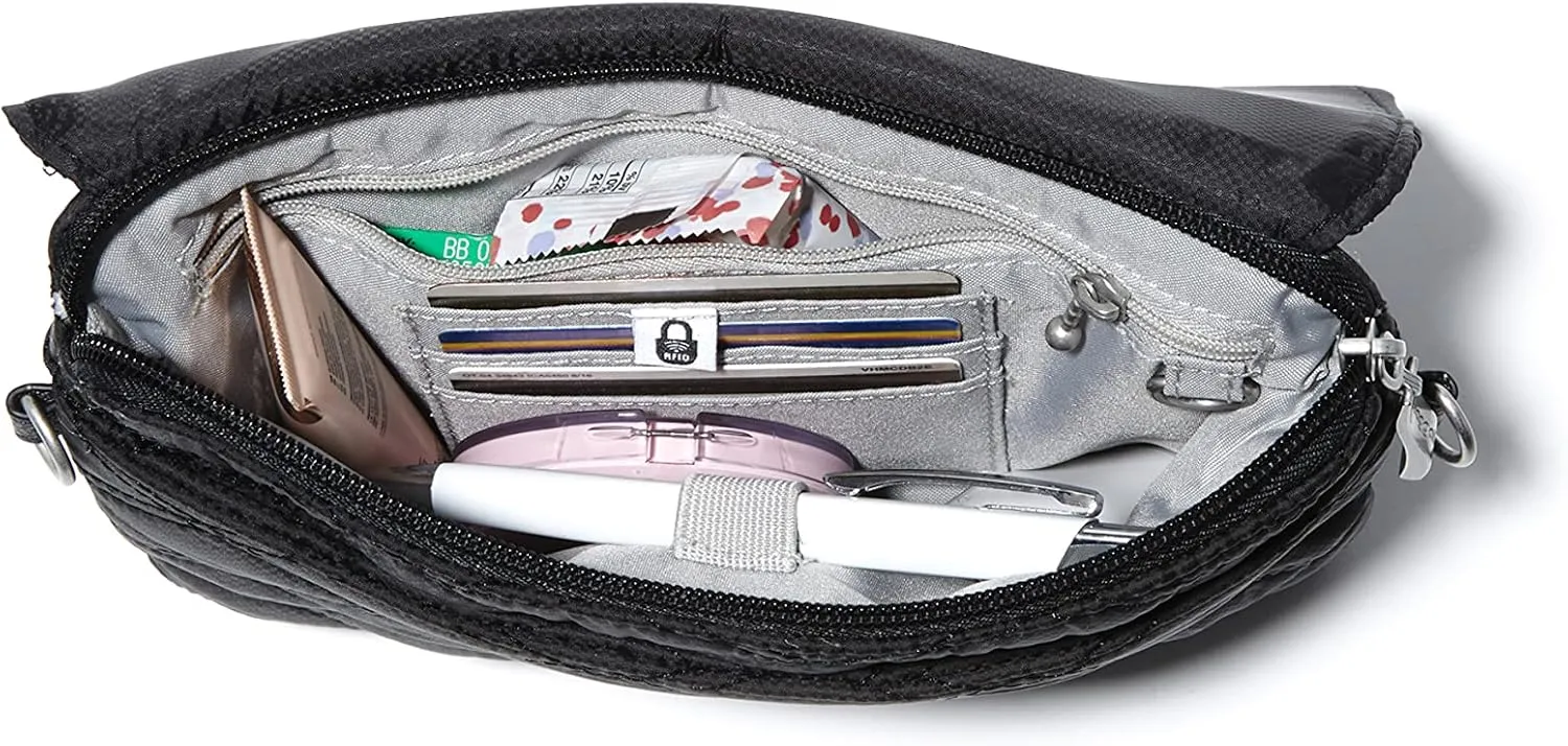 Baggallini Flap Crossbody with Chain