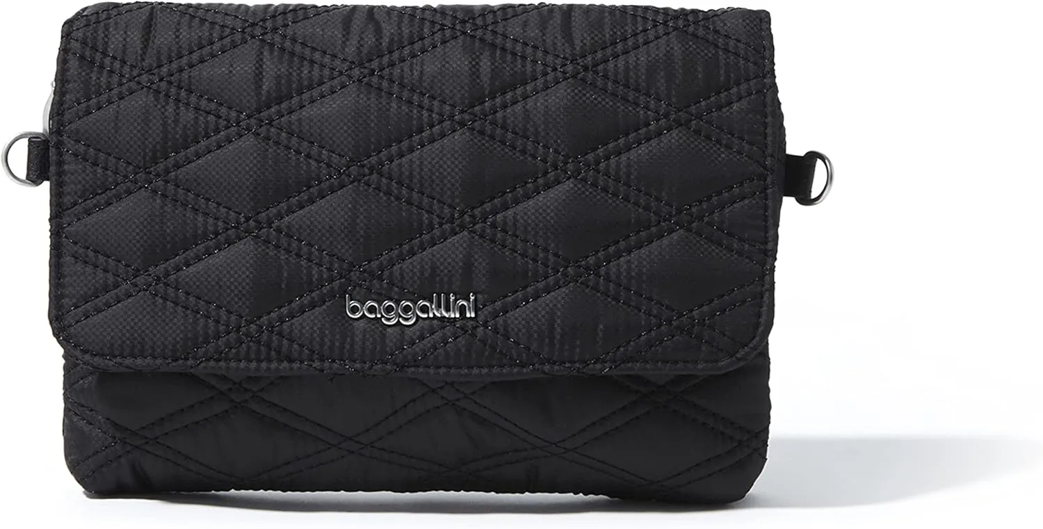 Baggallini Flap Crossbody with Chain