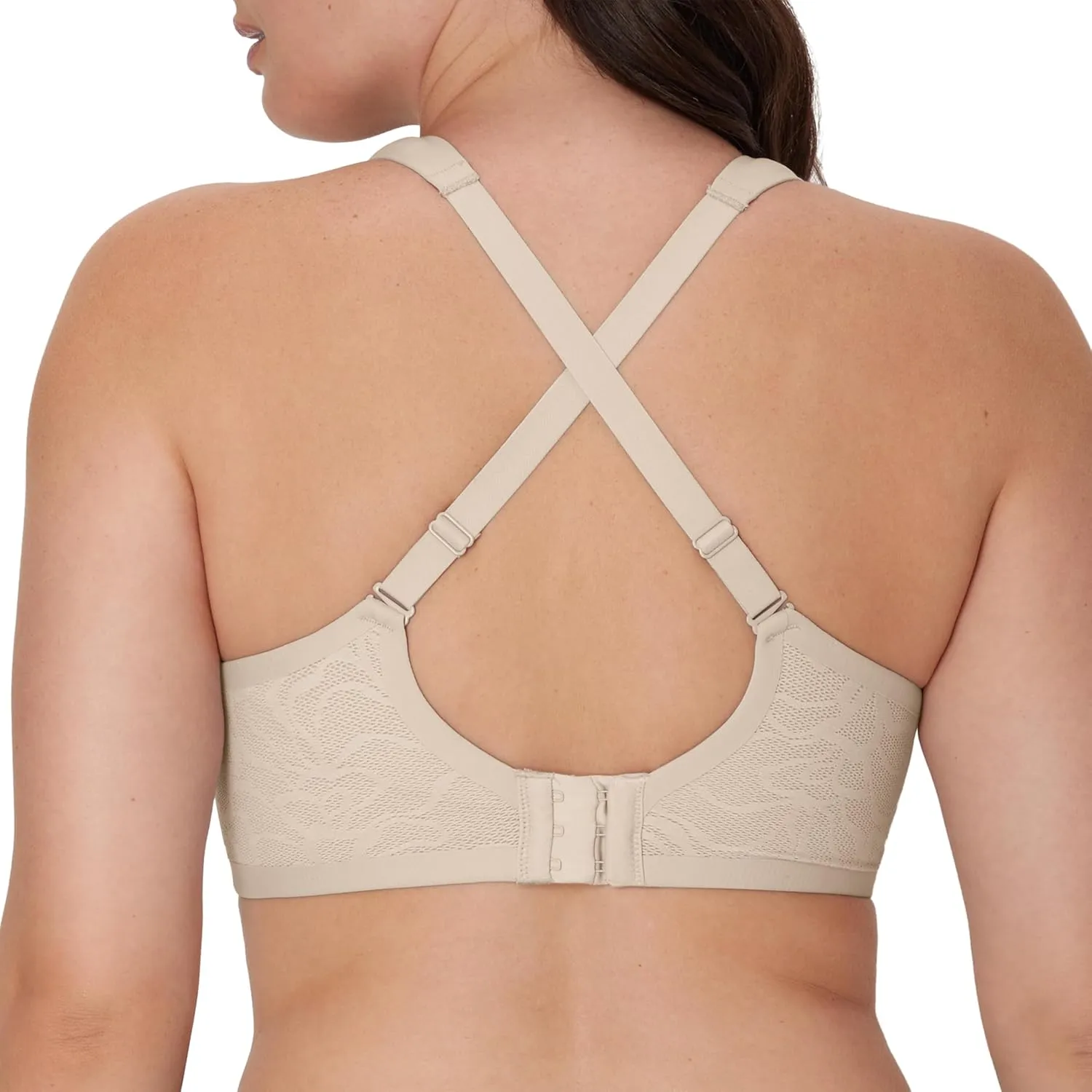 Bali Women's T-Shirt, Coolest Smoothing Underwire, Convertible Bra