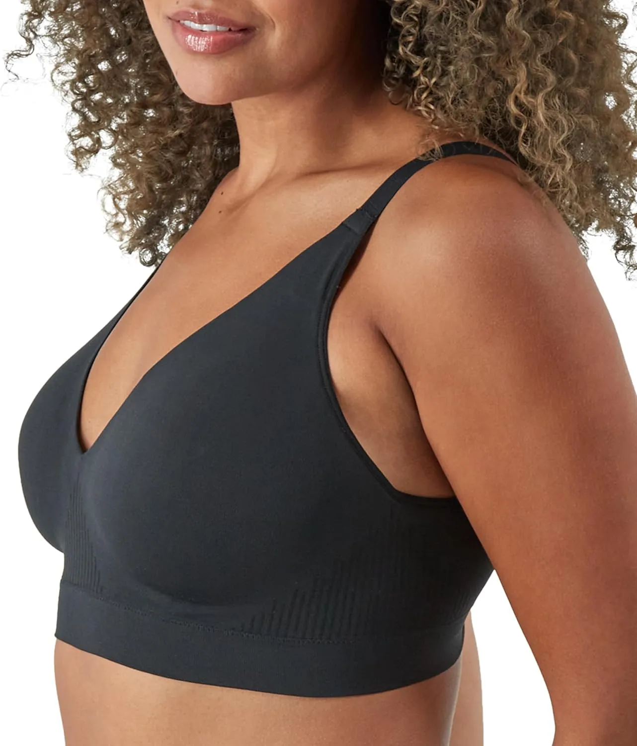 Bali Women's Wireless Bra, Comfort Revolution Modern Seamless Bra, Flex-to-fit Wirefree Bra