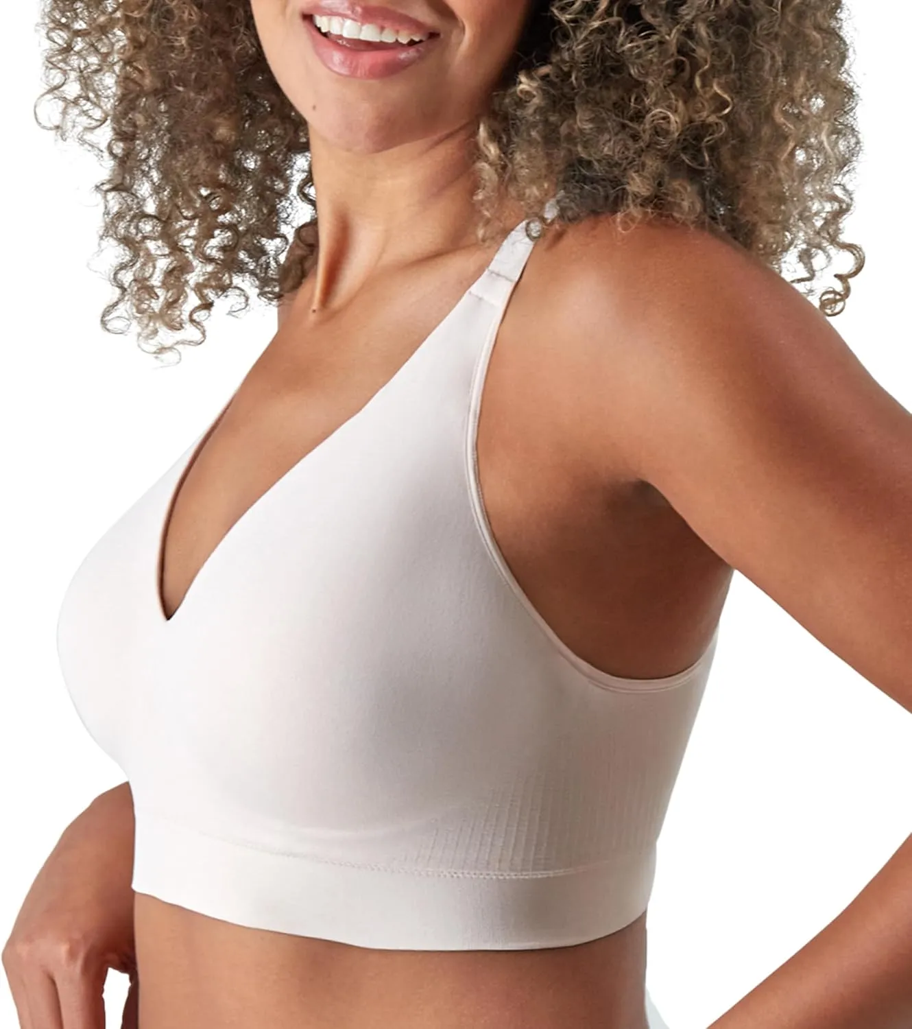 Bali Women's Wireless Bra, Comfort Revolution Modern Seamless Bra, Flex-to-fit Wirefree Bra