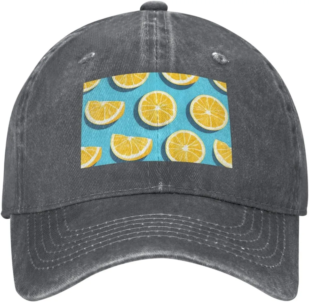 Baseball Cap Golf Dad Hat for Men Women Adjustable Baseball Hat Lemon Wedges Trucker Hat Cowboy Cap