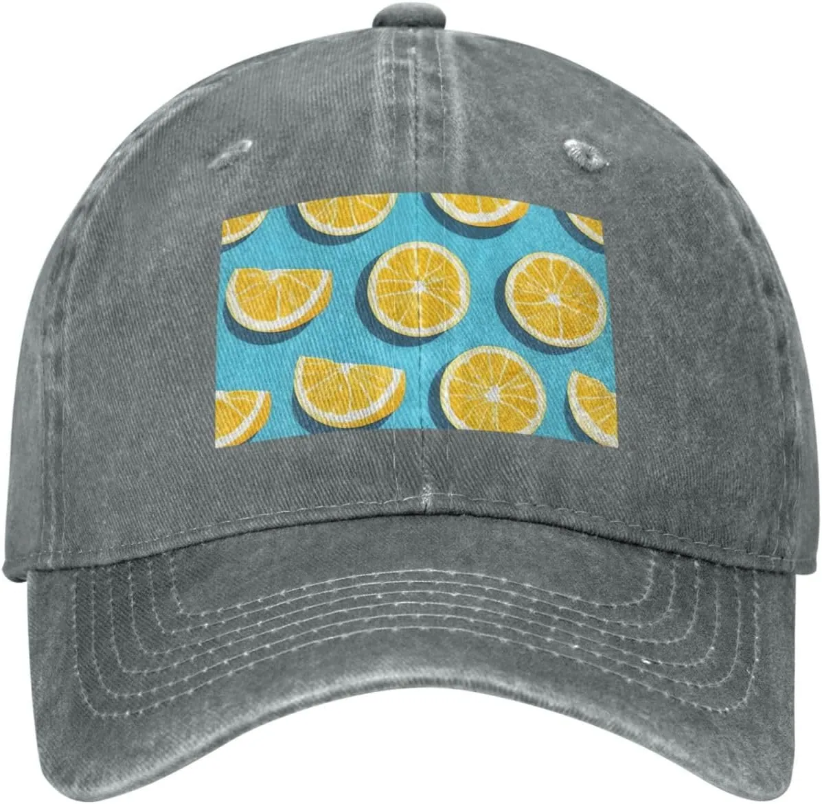 Baseball Cap Golf Dad Hat for Men Women Adjustable Baseball Hat Lemon Wedges Trucker Hat Cowboy Cap