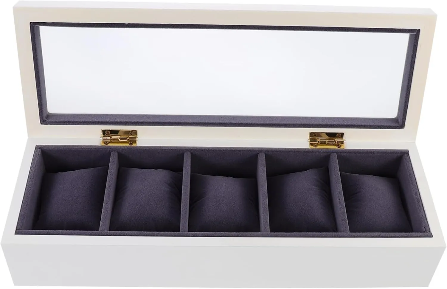Beaupretty 1pc Elegant Watch Storage Box Slot Matte Watch Organizer Soft Cushions for Display and Storage Design for Stylish Home Decor