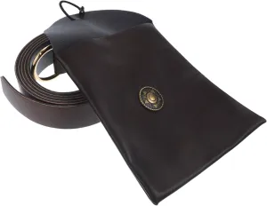 Beaupretty 1Set Medieval Cosplay Pouch Bag Durable PU Leather Vintage Waist Belt Bag for Renaissance Costume for Halloween Larp Events and Theatrical Performances
