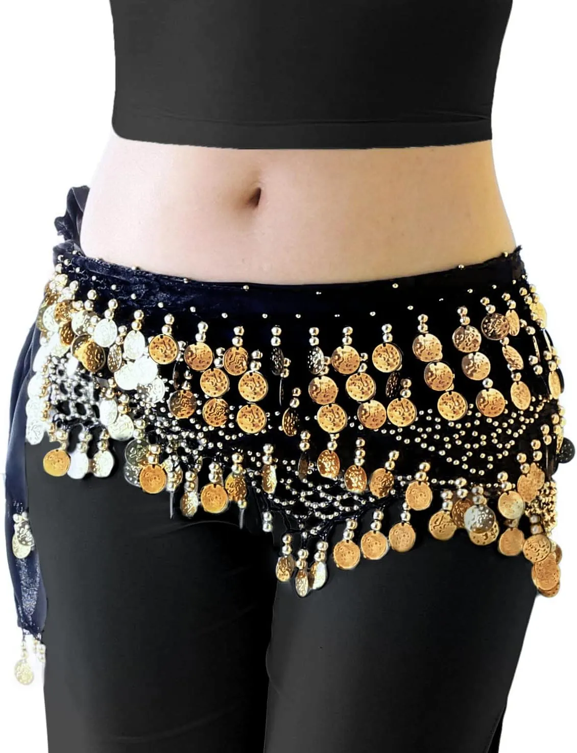 Belly Dance Hip Scarf for Women S/M/L/XL