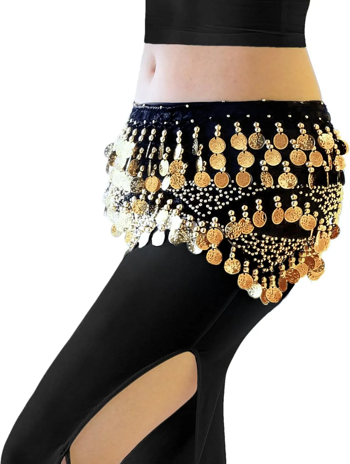 Belly Dance Hip Scarf for Women S/M/L/XL