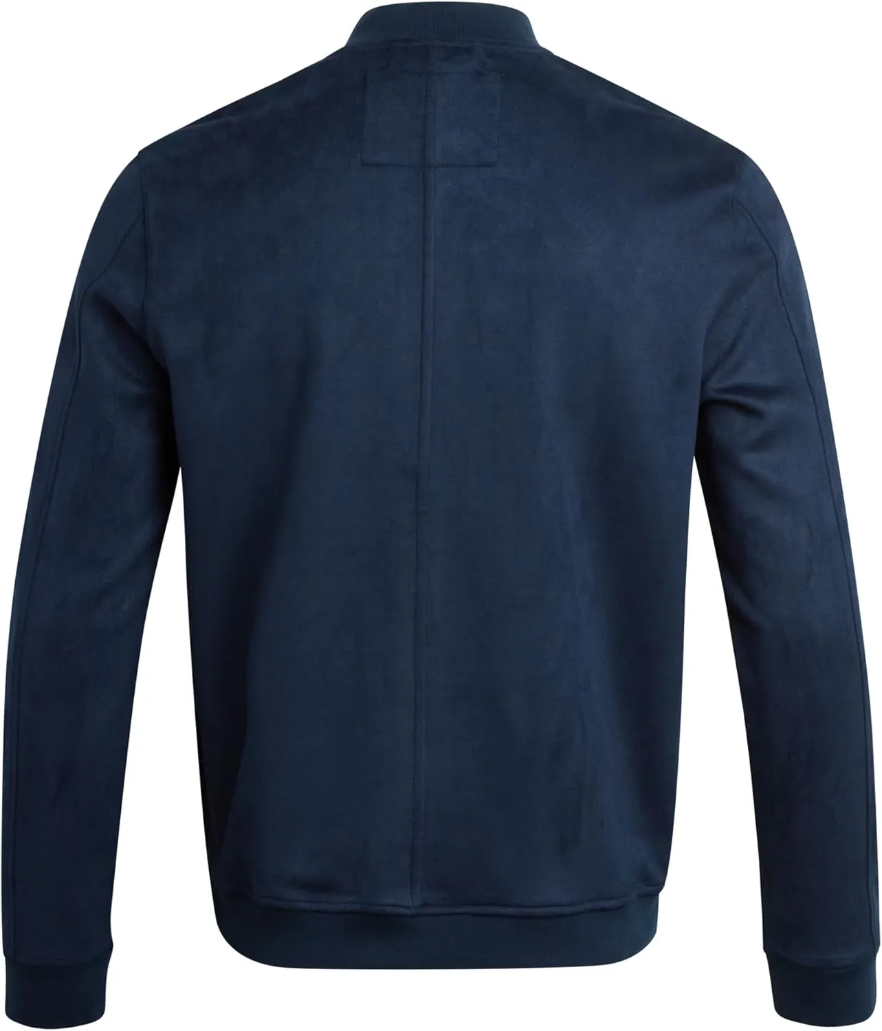 Ben Sherman Men's Bomber Jacket - Cozy Full Zip Up Faux Suede Bomber Jacket for Men - Casual Mens Suede Jacket (S-XL)